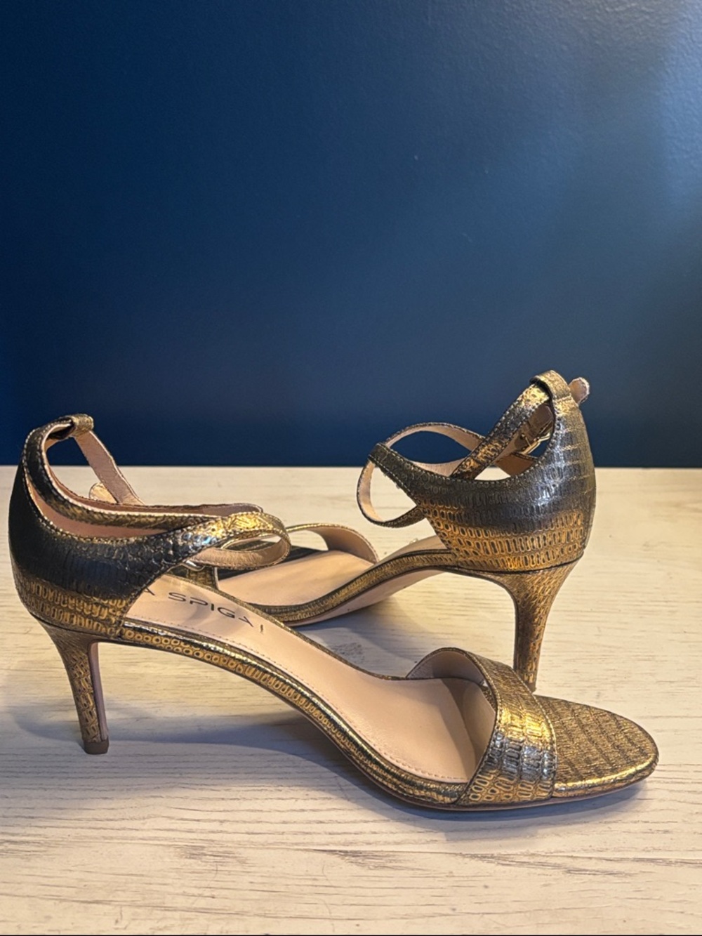 Via Spiga Leesa Lizard Sandal